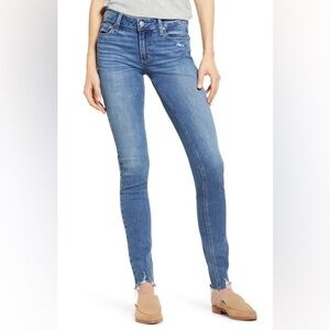 Paige Transcend Leggy Extra Long Ultra Skinny jeans (35.5” inseam)